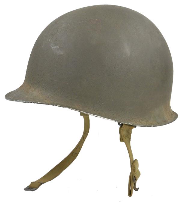 US WW2 M1 Combat Helmet with St.Clair Liner
