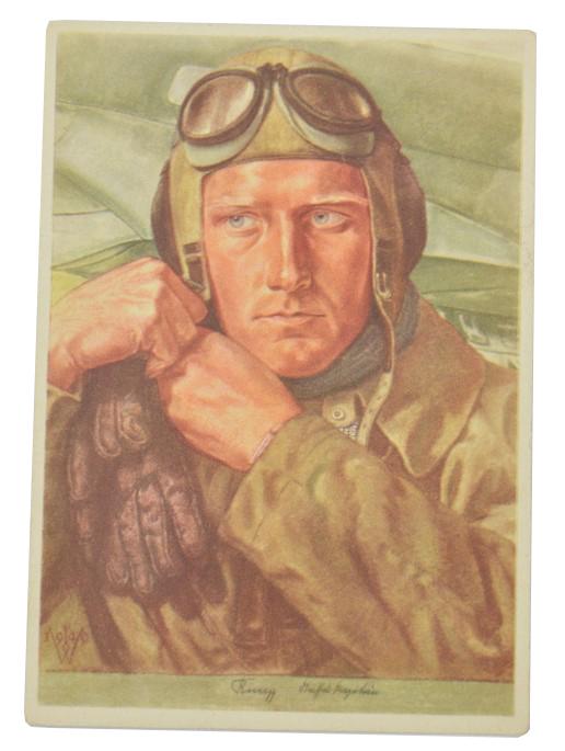 German LW Postcard 'Aufklärungsflieger'