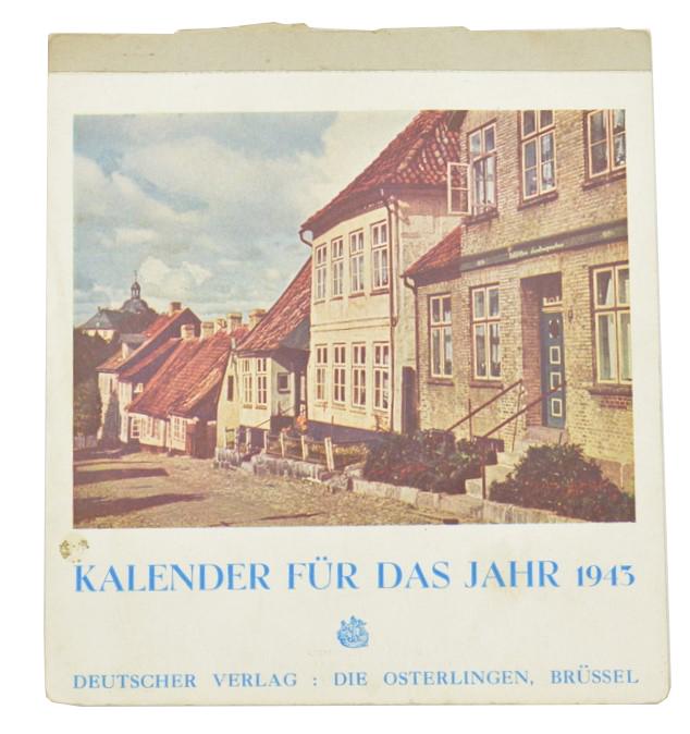 German Third Reich Era Kalender 1945