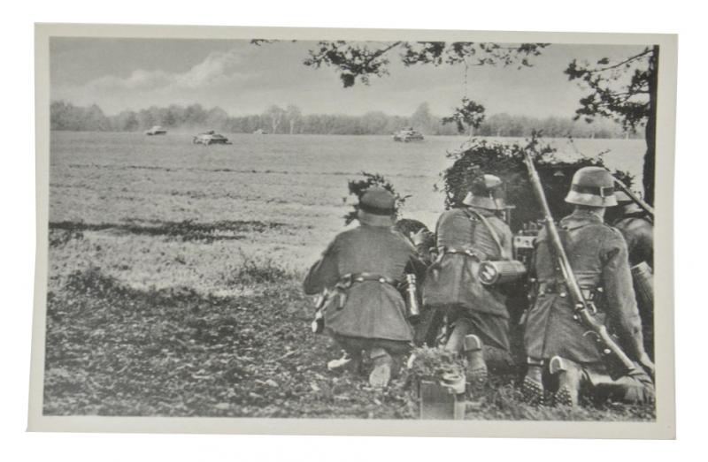 German Postcard 'Unsere Wehrmacht'