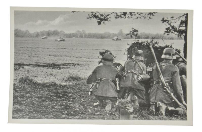 German Postcard 'Unsere Wehrmacht'