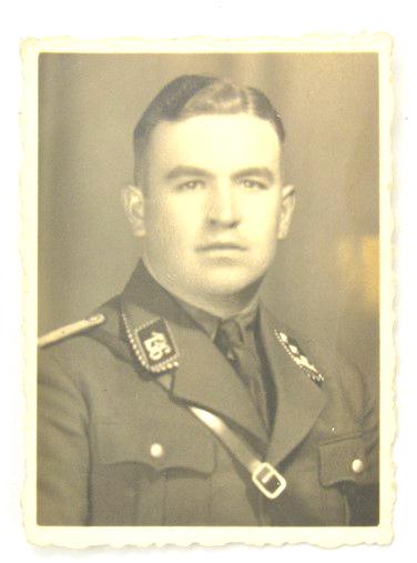 German SA Portrait Picture 'SA-Sturmführer'