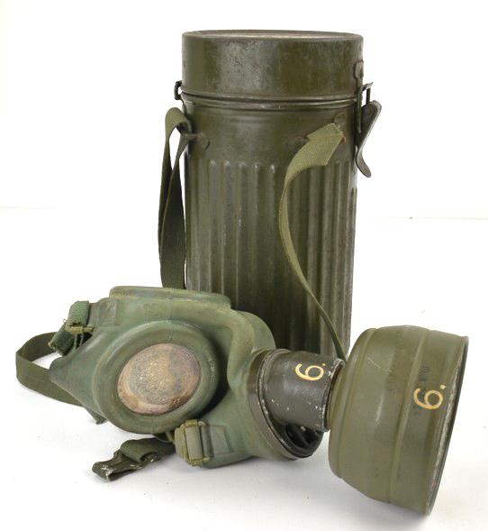 Dutch Gasmask with Cannister Type H
