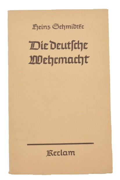 German Booklet 'Die Deutsche Wehrmacht'