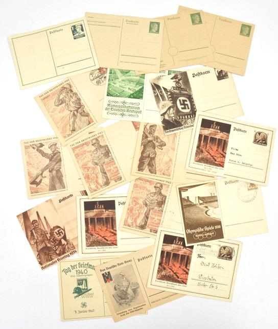 German Third Reich Era Postcard Set