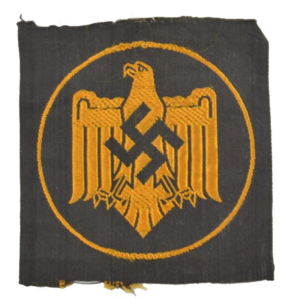 German NSRL/DRL Fabric Sports Badge In Bronze