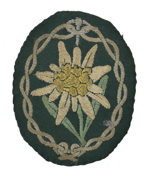 German WH GBJ Sleeve patch