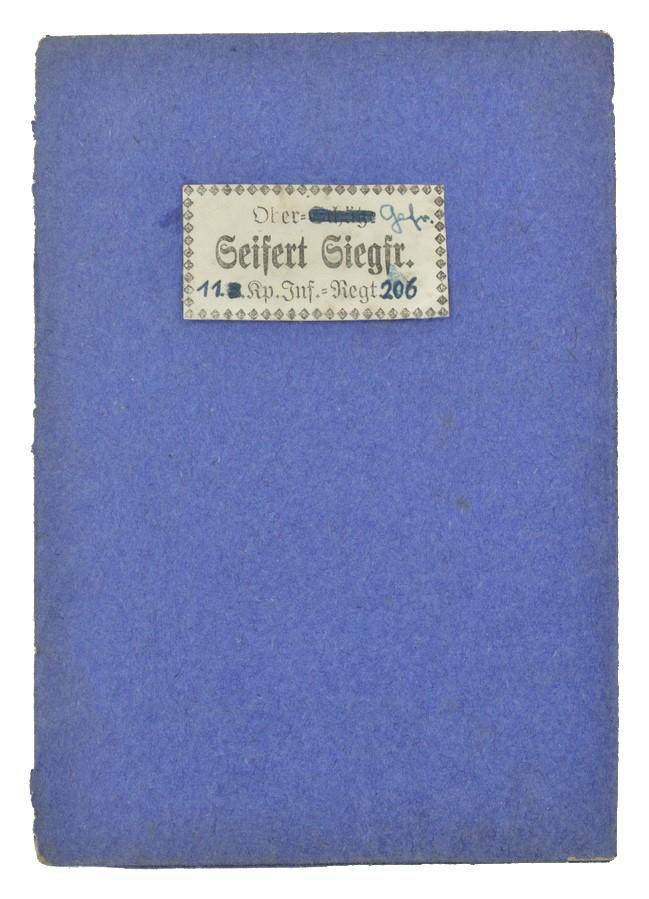 German Shooting Booklet 'Siegfried Seifert'