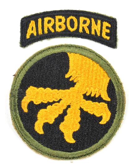 US WW2 17th Airborne Division SSI