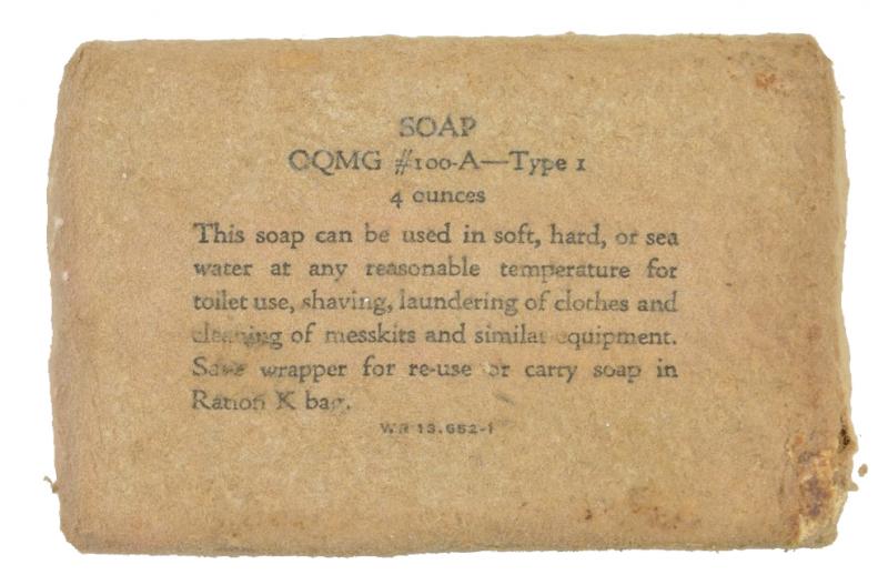 US WW2 Issue Soap