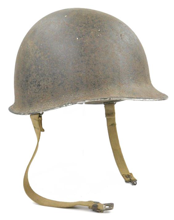 US WW2 M1 Combat Helmet with Hood Rubber Liner
