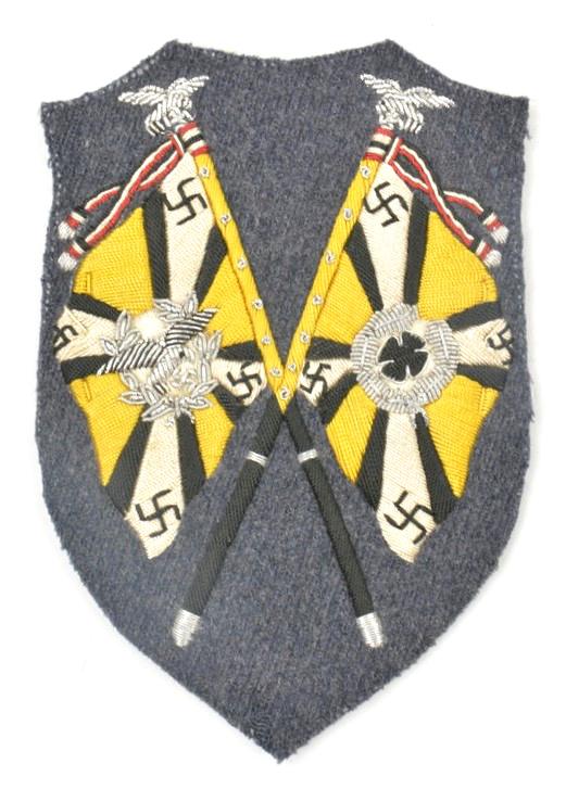 German LW Flag Holder Sleeve Patch Flight Troops