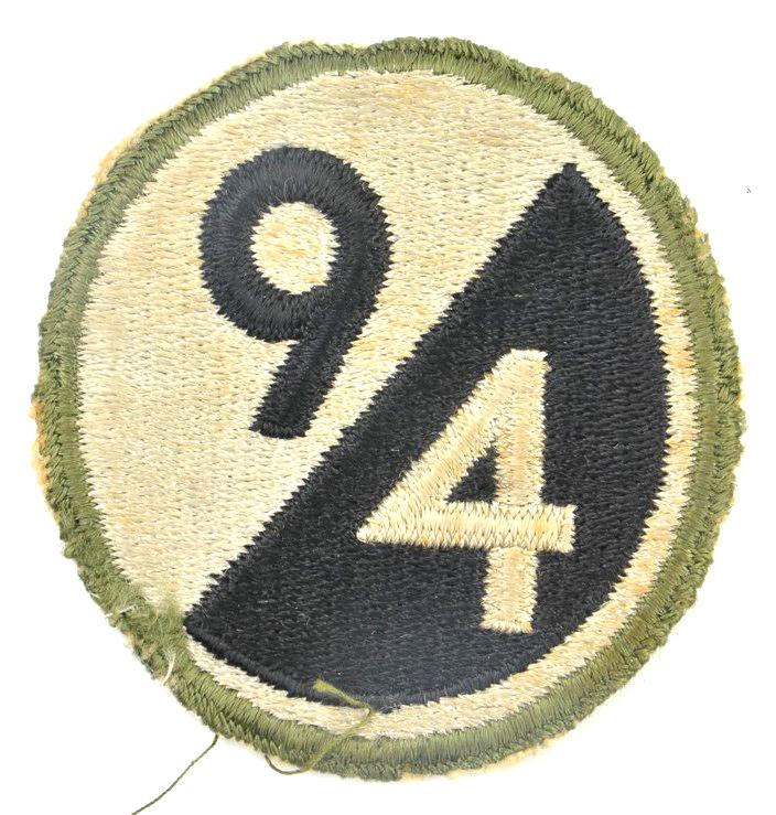 US WW2 94th Infantry Division Patch