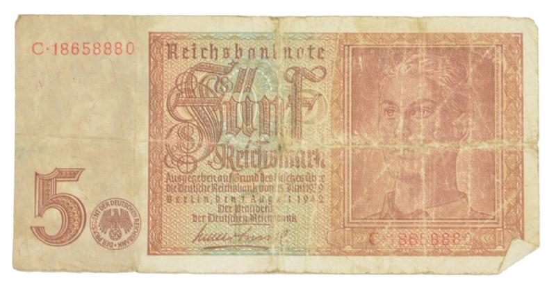 German Third Reich period Banknote