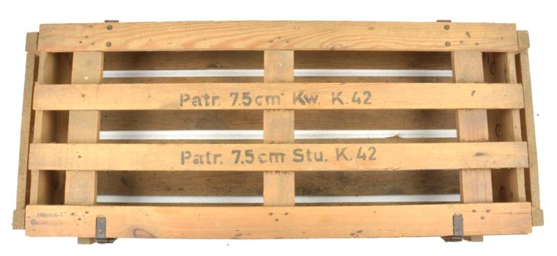 German WH 7,5cm KWK42 (Panther) Ammunition Crate