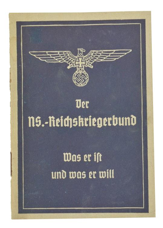 German NS-Reichskriegerbund Pocketbook