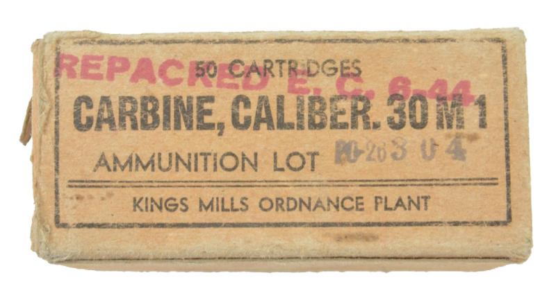 US WW2 M1 Carbine Ammo Box