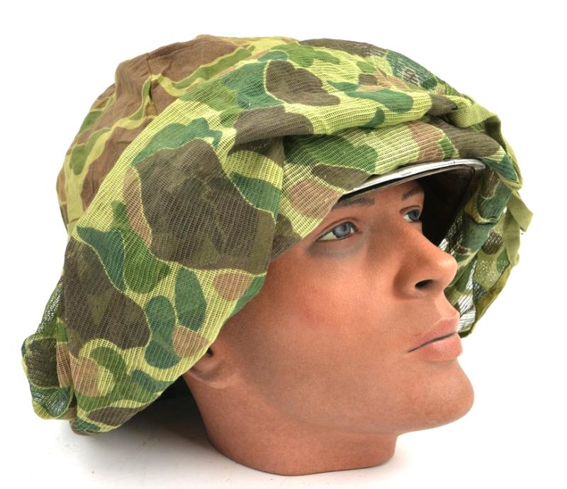 USMC WW2 Mosquito net Helmet cover