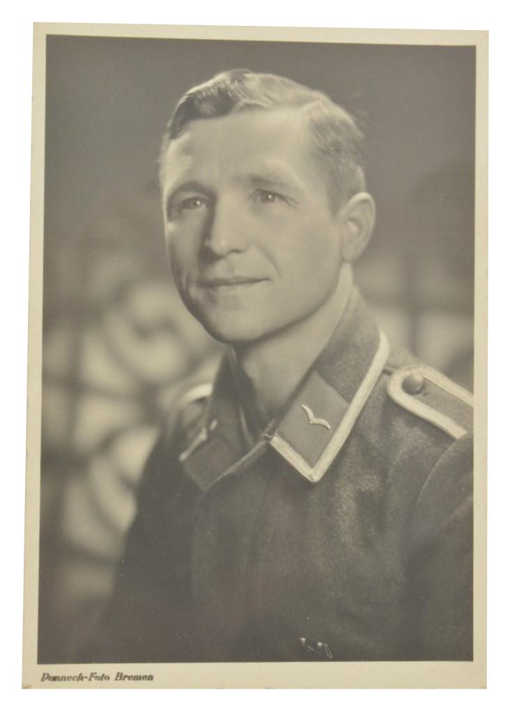 German LW NCO Portrait Picture