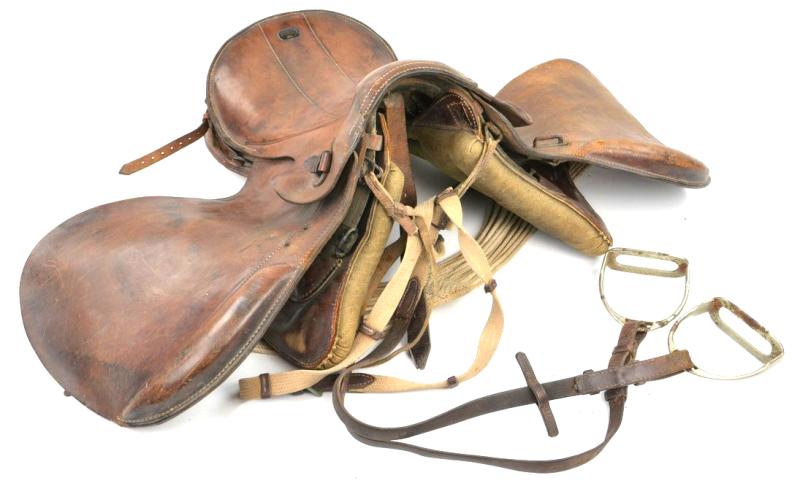 German WH Cavalry Saddle 'hav'