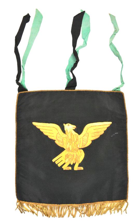 Italian WW2 Fascist Trumpet Banner