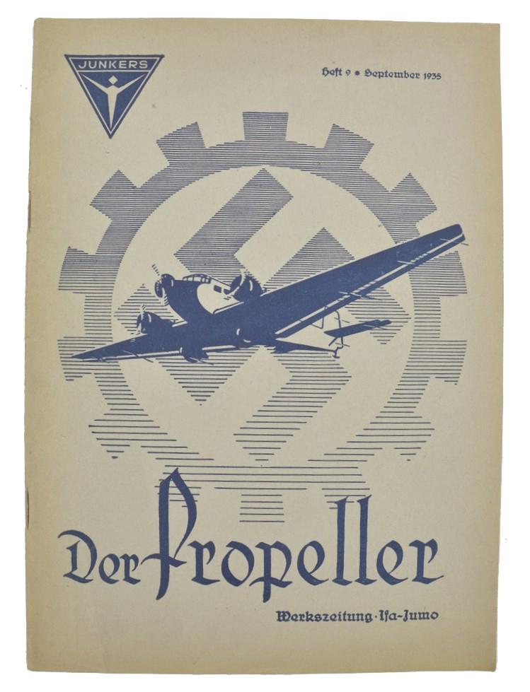 German Magazine Junkers Fabric 'der Propeller'