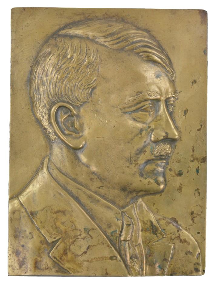 German Adolf Hitler Plaque 'Peter May'