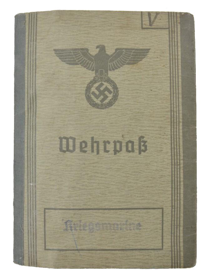 German KM Wehrpass 'Christian Volker'