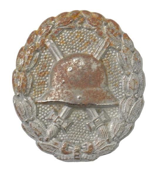 German WW1 Wound Badge in Silver