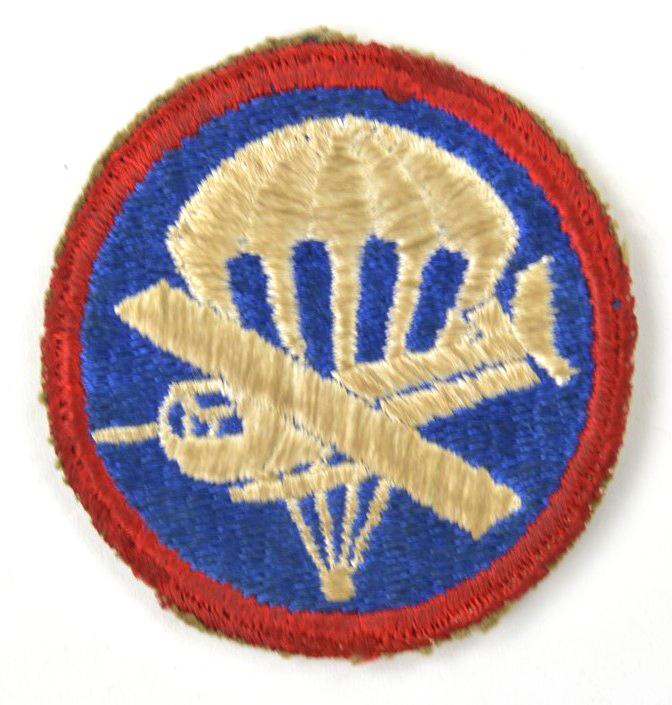 US WW2 Enlisted Men Combined Glider/Parachute Cap badge