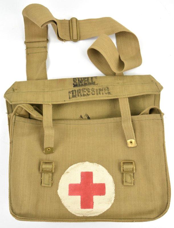 British WW2 Shell Dressing Bag
