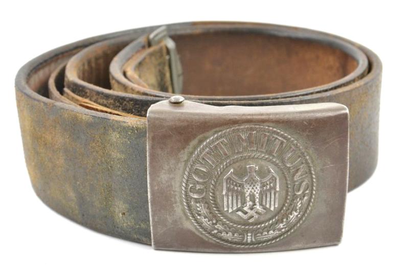 German WH Belt & Beltbuckle