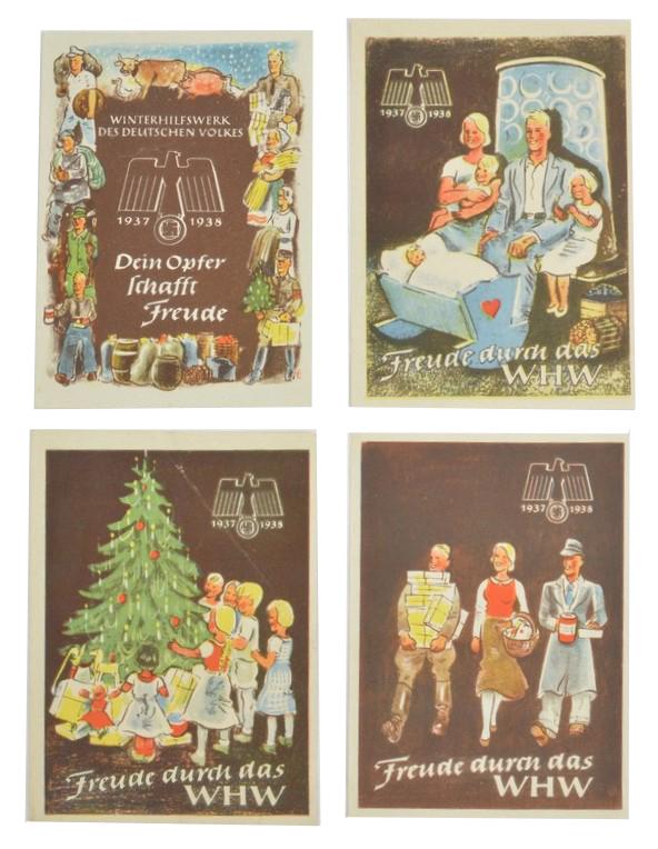 German WHW 1938-1939 Sticker Set