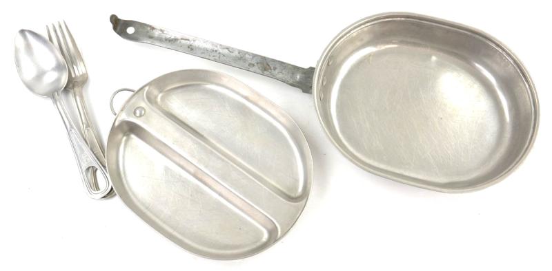 US WW2 Messtin with Fork & Spoon