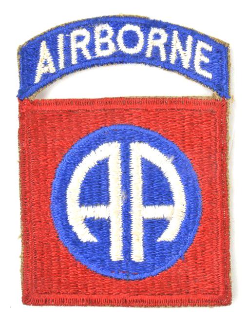 US WW2 82nd Airborne Division Shoulder Patch