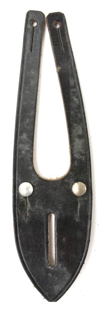 German WH CAG 1943 Binocular Button attachment Leather
