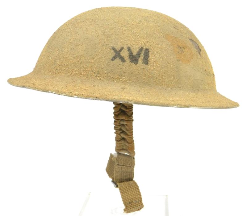 British WW2 XVI Corps Tropical Combat Helmet