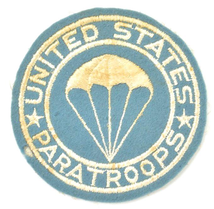 US WW2 US Paratroops Breast Patch