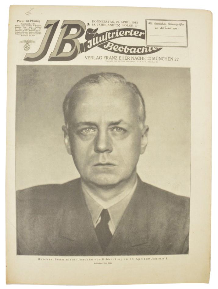 German Magazine “Illustrierter Beobachter ”29 April 1943