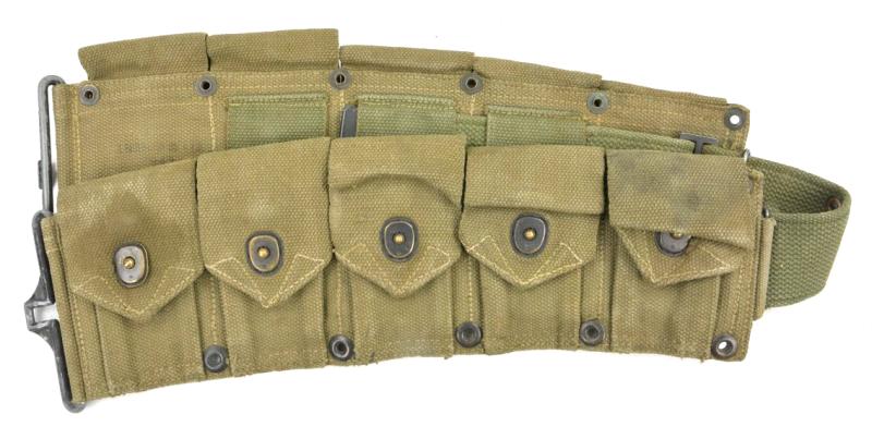 US WW2 M1 Garand Ammo Belt