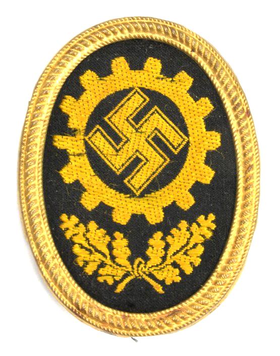 German DAF Cap Badge
