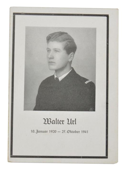 German WH Deathcard 'Walter Url'
