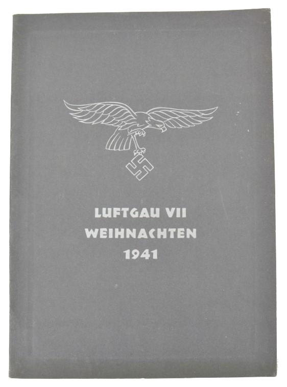 German LW Luftgau VII Christmas 1941 Gift