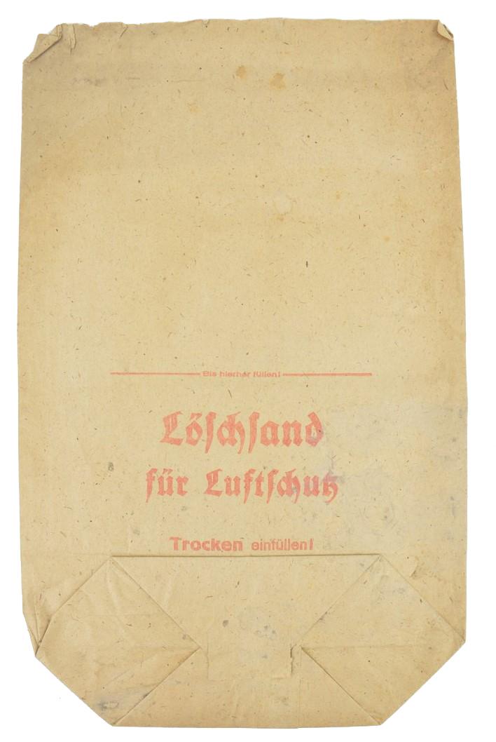 German LS Air Defence Paper Sand Bag