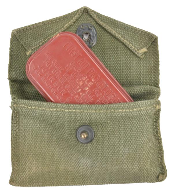 US WW2 First Aid Kit with Pouch