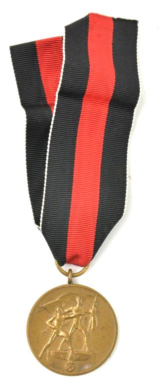 German 1 October 1938 medal