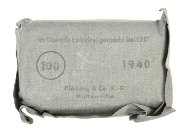 German WW2 Waterproof First Aid Pack 1940