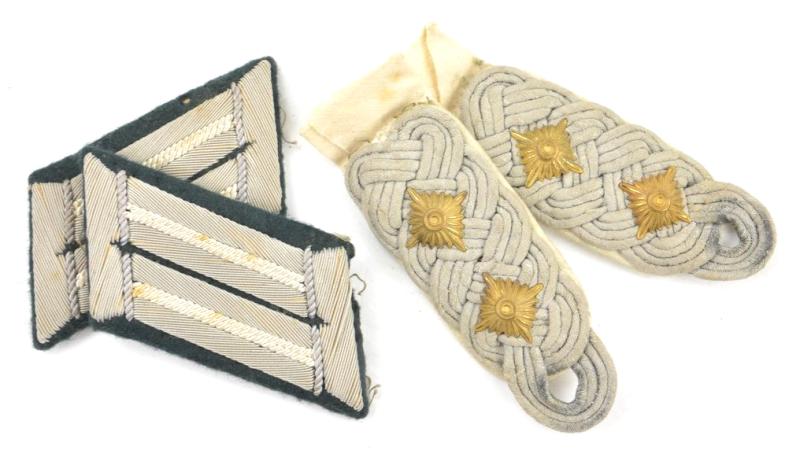 German WH Officer Infantry Insignia Set