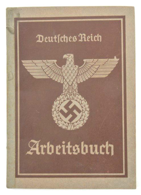 German Third Reich Workers Pass