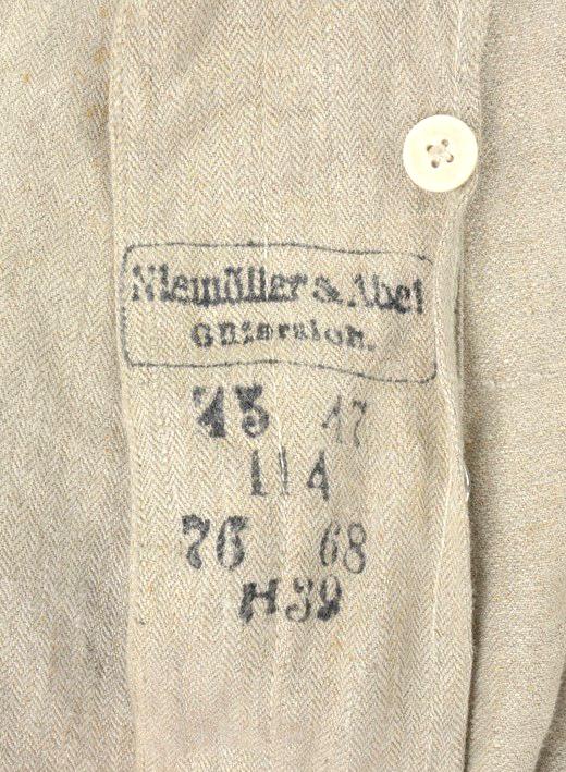 WorldWarCollectibles | German WH Drillich Workers Tunic